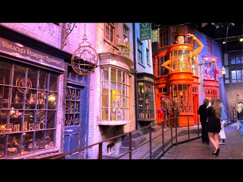 [4K]🇬🇧 Harry Potter Studio Tour London , Warner Bros. Studio. Full Experience!👍💗