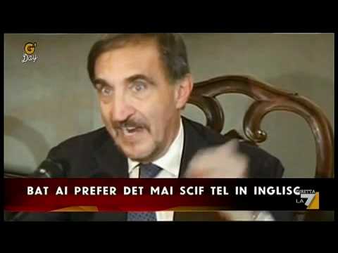 G'DAY con Geppi Cucciari 11/10/2011 - La Russa alle prese con l'impegno per la pace in inglese