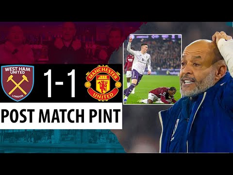 West Ham 1-1 Man Utd | Post Match Pint