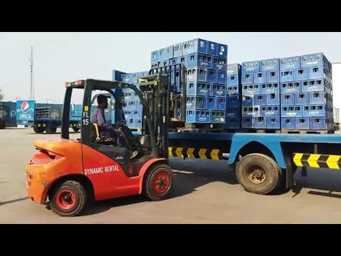 Loading Truck With Forklift | Forklift Loading Truck | Loading pallets onto a truck @ForkliftSkills