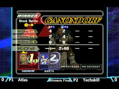 Global Melee Biweekly 2 Winner's Finals:  Atlas vs Techskill