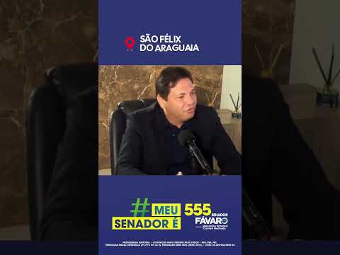O apoio que chega de São Félix do Araguaia me dá ainda mais força para continuar trabalhando por…