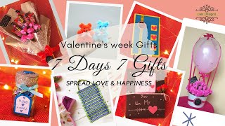 Valentine's Day Gift Idea | Valentine Week Gifts | 7days 7 Gifts | DIY Gifts