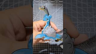 TRANSFORMÓ UN JUGUETE EN UN LAPRAS DE VERDAD🥹@artefano_#pokemon #pokemontcg #cartas