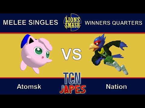 TCNJapes 2 SSBM Singles - Atomsk (Jigglypuff) vs. Nation (Falco) - Winners Quarters