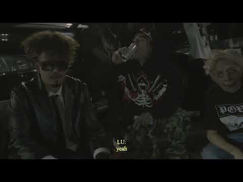Lu, Pouya, Kxllswxtch, Terror Reid -  JUNK BUNK FREESTYLE (Official Video)