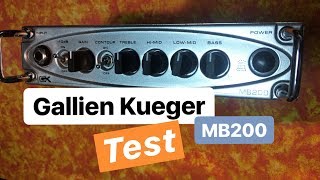 Video thumbnail for Gallien Krueger MB 200 TEST by Juanka Trujillo