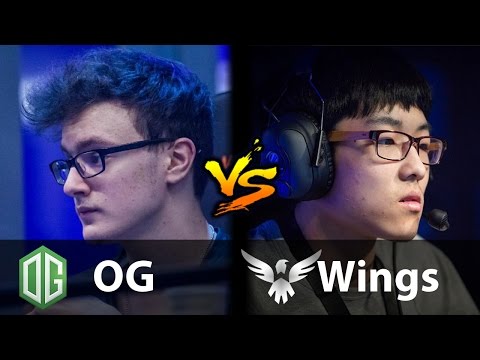 OG vs Wings - [EUROPE vs CHINA] - Dota 2 6.88b