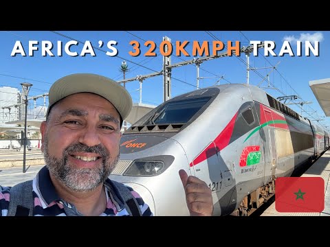 Africa’s First Bullet Train In Morocco!  🇲🇦 AL- BORAQ  | CASABLANCA - TANGIER