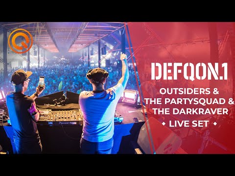 Outsiders, The Partysquad & The Darkraver | Defqon.1 Weekend Festival 2019