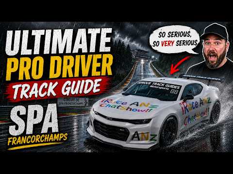 Ultimate “Pro Driver” Track Guide at Spa… So Very Serious 👀 | iRace ANZ Chat Show