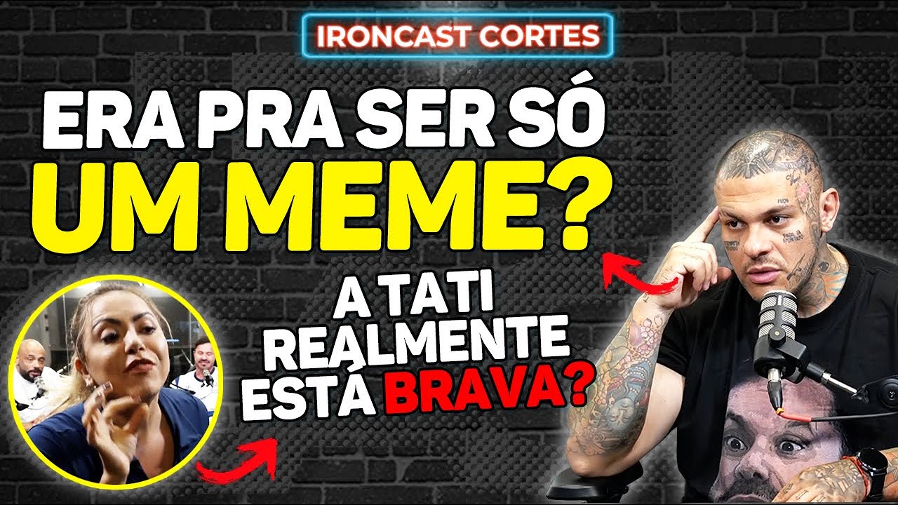 TOGURO MANDA A REAL E FALA SOBRE O MEME E “TRETA” COM TATI – IRONCAST CORTES