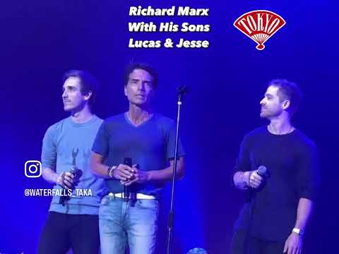 Richard Marx with His Sons Lucas & Jesse @ Tokyo