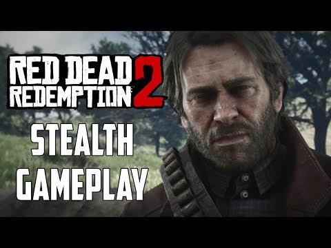 Stealth Gameplay | Red Dead Redemption 2 (PS4) [1440p]