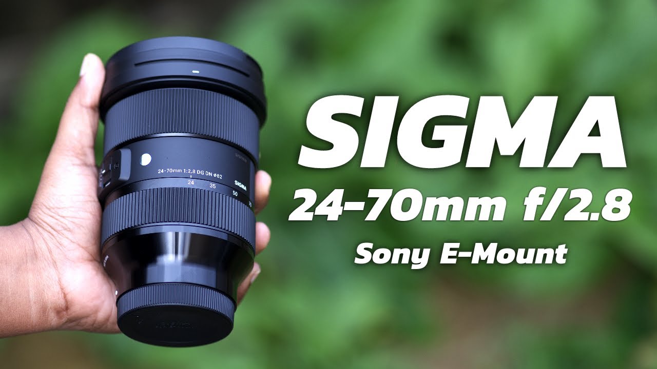 Unboxing Sigma 24-70mm f/2.8 DG DN Art Lens for Sony E-Mount & Review
