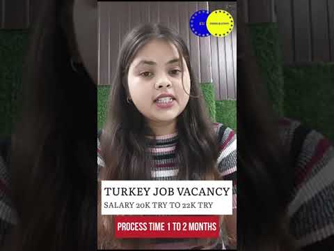 Shocking Truth About Turkey Job Openings