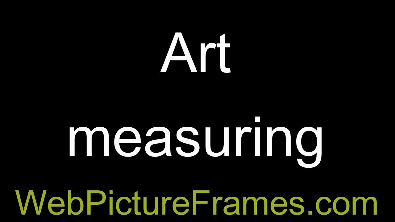 Measure artwork