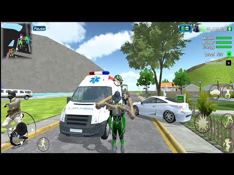 How to get Tentacles & RoboHands; Rope Frog Ninja Hero Car Vegas -Gameplay