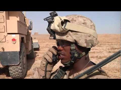 Marines Conduct Foot Patrol At Patrol Base Boldak