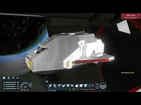 Space Engineers .. My New NX-01 Shuttle Pod and Enterprise update