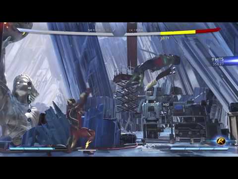 Injustice 2 The Flash 26 hit combo