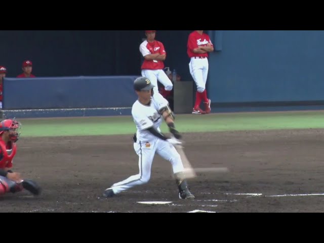 【ファーム】バファローズ・中川 三遊間を破る同点タイムリーヒット!! 2020/7/23 B-C(ファーム)
