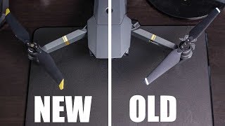 New Mavic Pro Low-Noise Propeller vs Stock Blades Propeller (Performance Test)