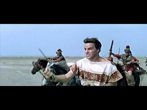 Le schiave di Cartagine/The Sword and the Cross (1956) Chariot scene
