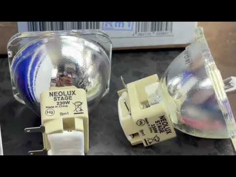 NEOLUX STAGE 230W 7R SHARPY MERCURY DISCHARGE LAMP BULB