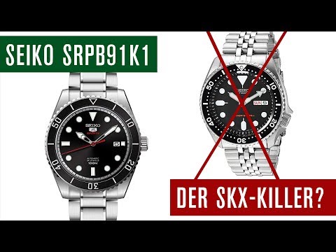 Günstiger und besser als die SKX007? Die Seiko SRPB91K1 | Review | Test | Deutsch
