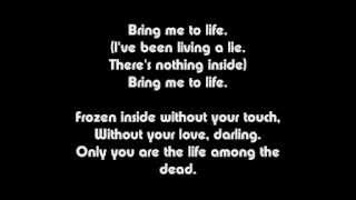 Wake Me Up Inside (Bring Me To Life) Lyrics