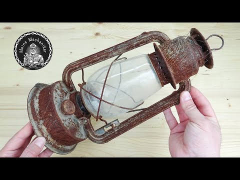 1950s Oil Lamp Restoration - Lantern Restoration