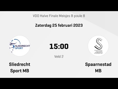 Sliedrecht Sport MB - Spaarnestad MB