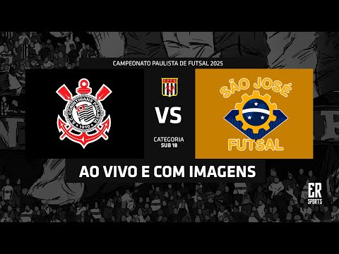 Corinthians x São José - SUB 18 | 02/11/2025 | AO VIVO | Quartas de Final | Paulista | Ouro