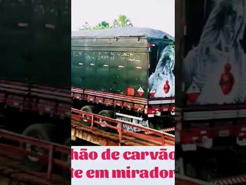 Caminhão de carvão cai de ponte entre Fernando Falcão e Morador Maranhão #turismonordeste #fazenda