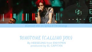 Download lagu ENHYPEN Heeseung “Ringtone” lyrics. mp3