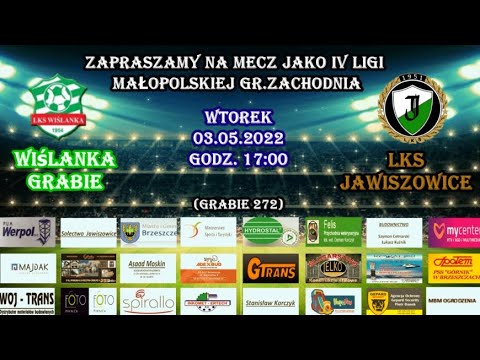 03 05 22 Wiślanka Grabie - LKS Jawiszowice 3:3