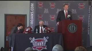 New TROY Football Coach, Neal Brown