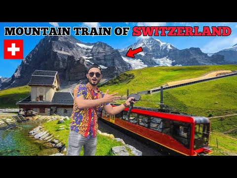 Beautiful Train Journey in Switzerland 🇨🇭| Pahado ki Train😍