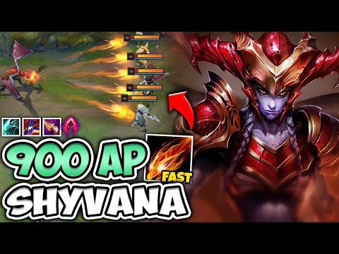 WHEN SHYVANA E IS A GUARANTEED ONE SHOT! (100% HP SNIPES) - League of Legends