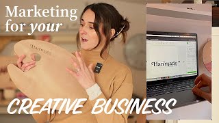 mindful marketing for artists 📖 studio vlog