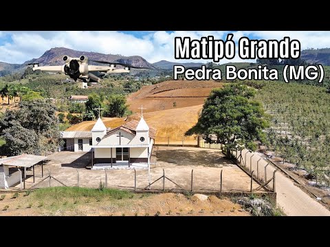 Imagens aéreas na região do distrito de Matipó Grande, Pedra Bonita, MG. Drone DJI Mini 3. 