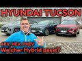 Hyundai Tucson Mild Hybrid Hybrid Oder Plug In Hybrid Vergleich Mit Kaufberatung Test Review