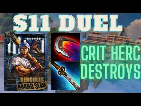 I tried full DPS Herc and it slapped