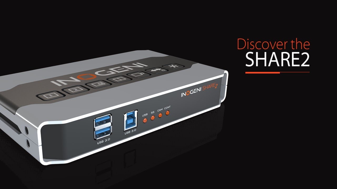 Inogeni Mixeur de caméra SHARE2 HDMI/DVI-I – USB 3.0