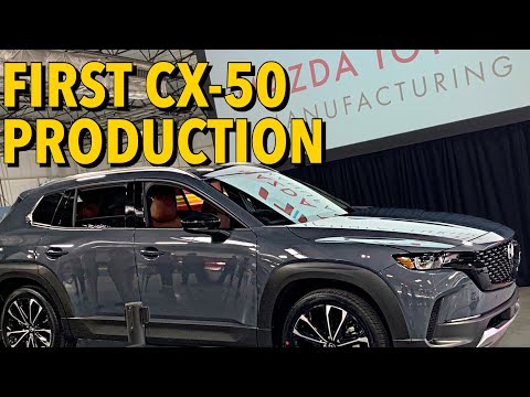 , title : 'First 2023 Mazda CX-50 Production Event at MTM in Alabama'