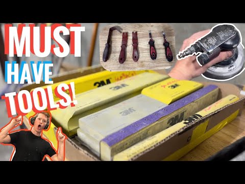 TOP 5 MUST HAVE TOOLS - Auto Body Work/ Collision Repair | So You Want To Be a Body Man...