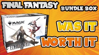 Opening a $70 Final Fantasy Bundle Box! Was It Worth It?