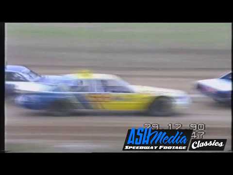 Ash Media Classic Speedway: Modified Production - Charlton - Heat Race - 29.12.1990