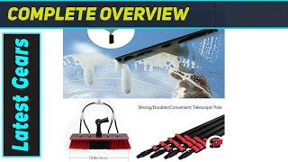 9m Water Fed Pole: Solar Panel Cleaning Game Changer!